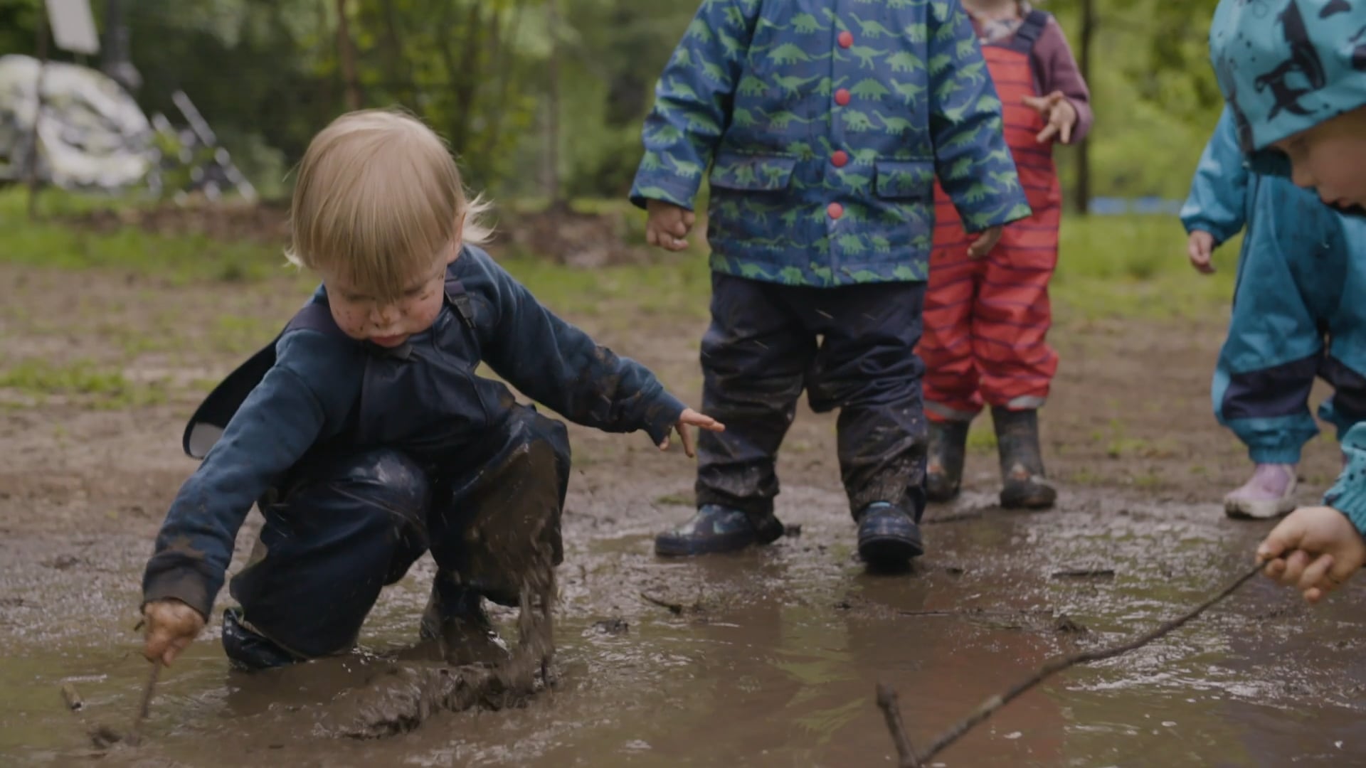 Outdoor Play, Kinderhaus - Brooklyn's German Immersion Preschool