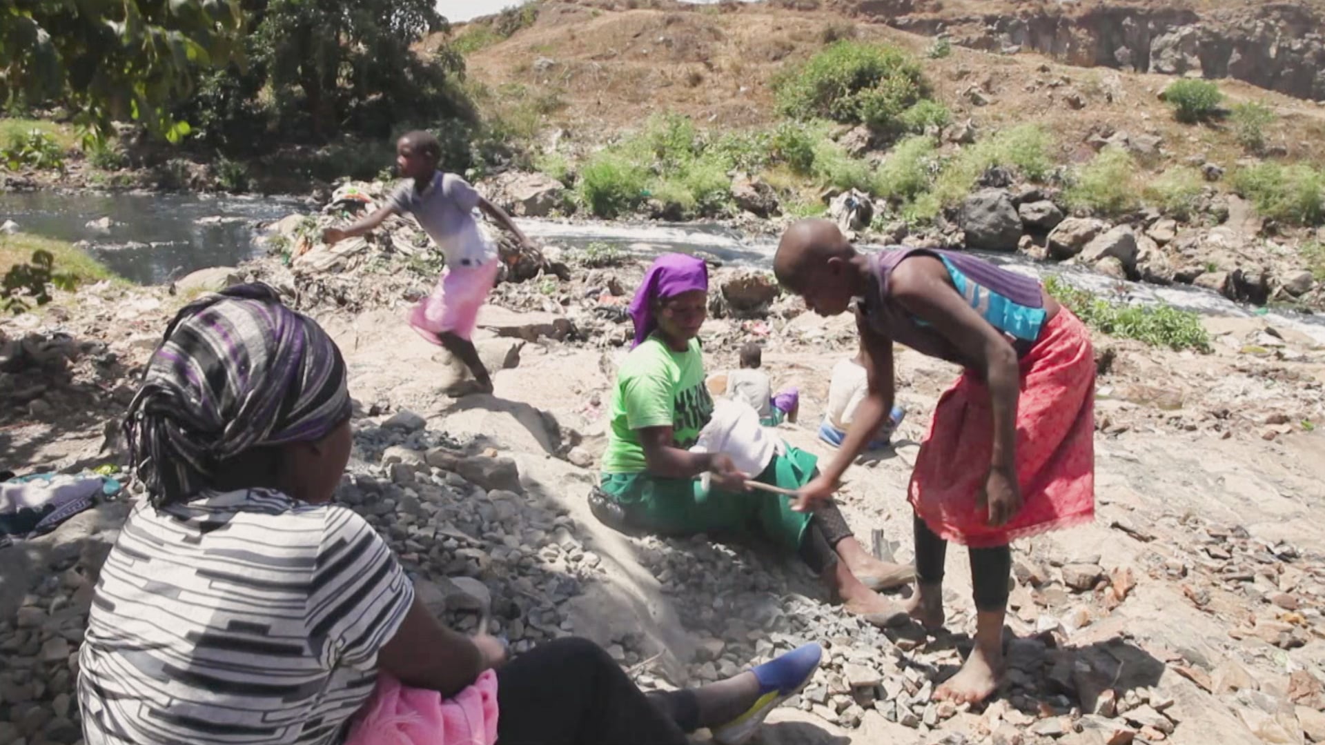 Red Nose Day 2017 Kenya Appeal Film - Mildred in a Quarry