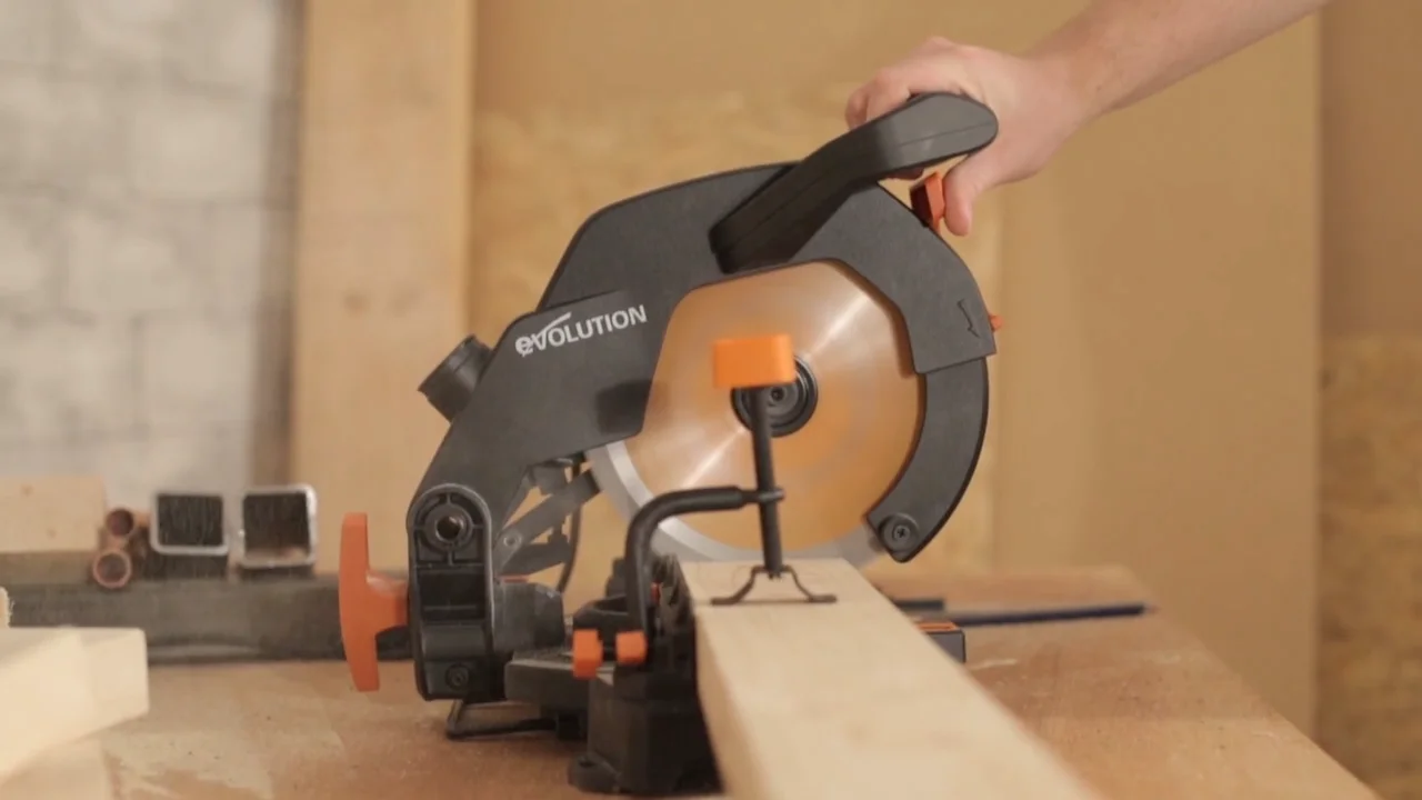 Evolution 210 deals mitre saw