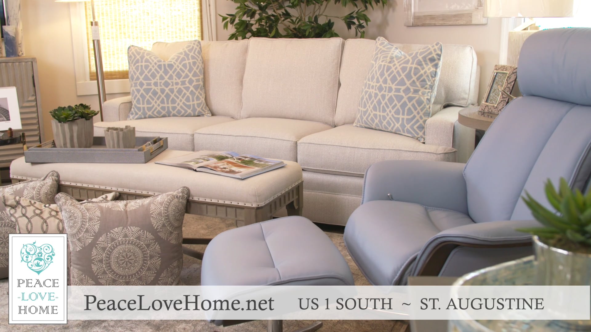 Peace ~ Love ~ Home, Showroom :30 Broadcast Commercial