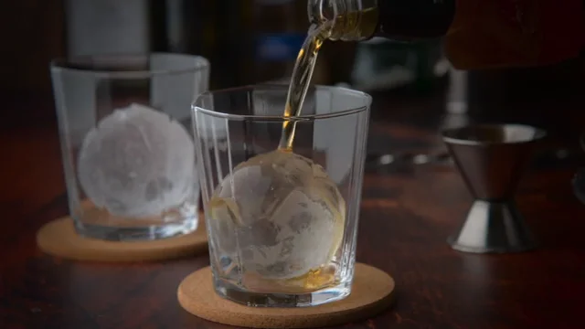 Fast & Easy (& Pricey) Spheres with Cirrus Ice Ball Press - Drink