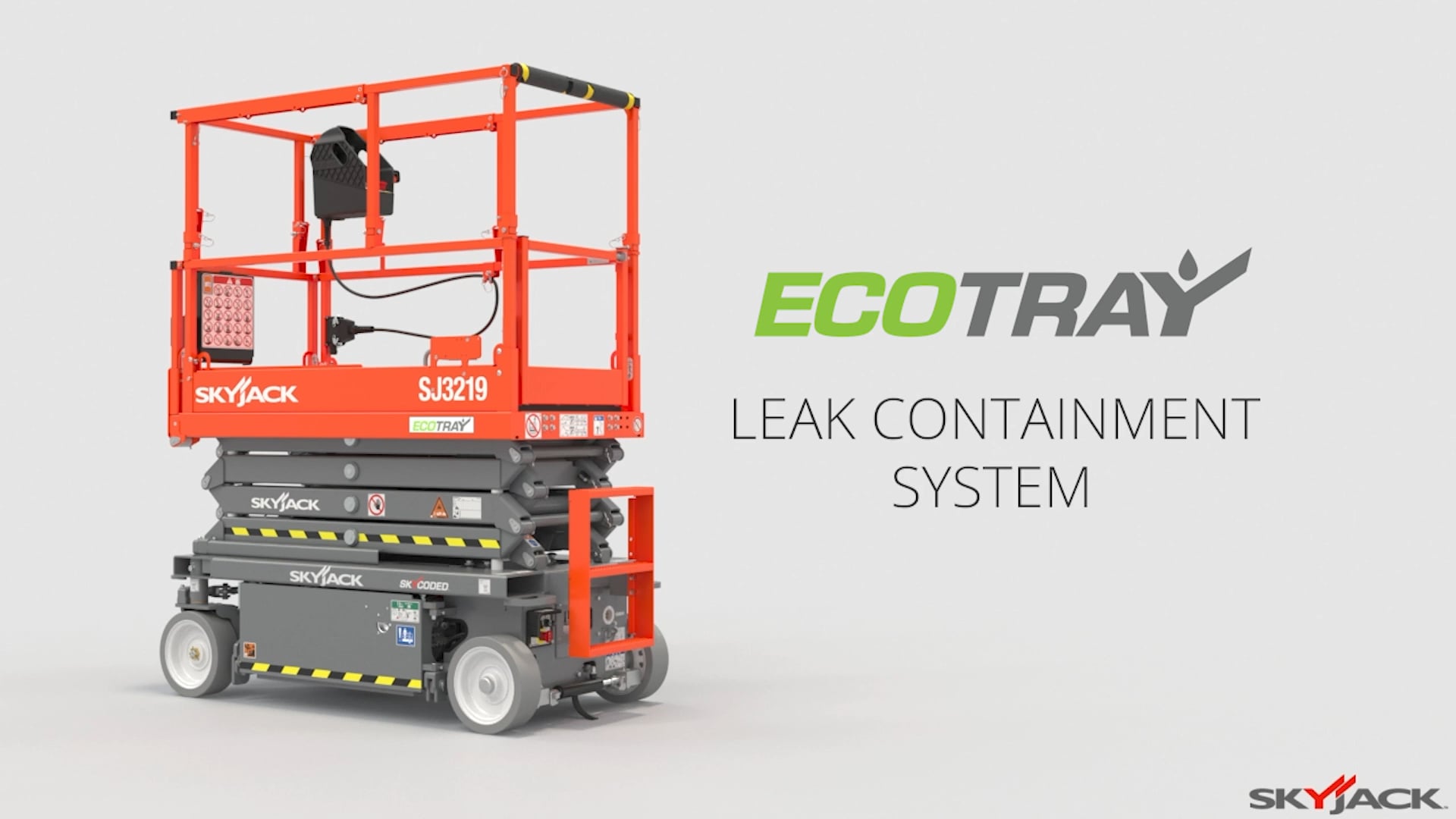 Skyjack's ECOTRAY