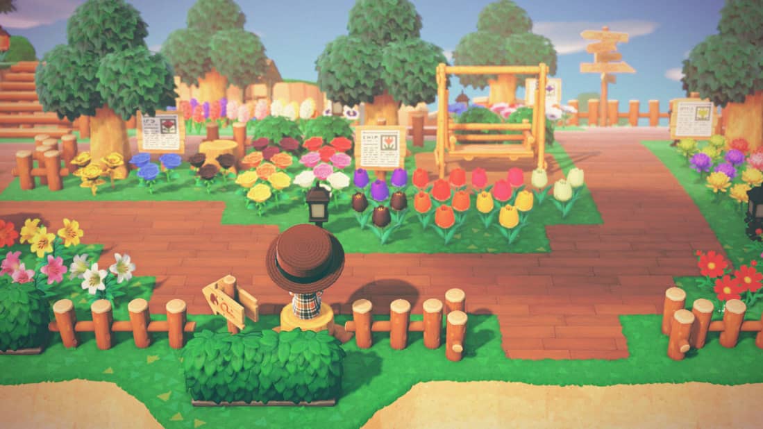 あつ森 Part17 自然区に花畑と灯台を作る はくさいのゲームブログ