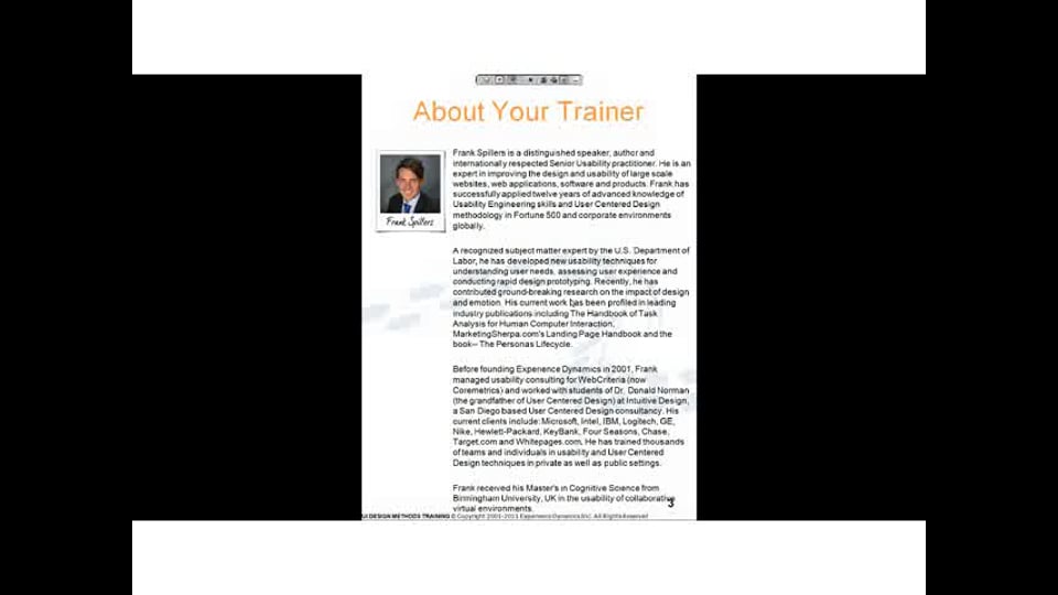UI Design Methods Training (video 1)