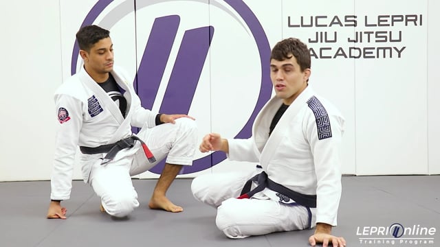 Butterfly Guard Sweep Variation Controlling Both Arms to Side Control