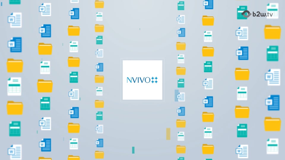 QSR International — NVivo Overview animated product demo