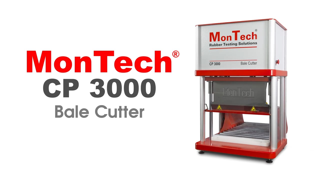 MonTech CP 3000 Rubber Bale Cutter