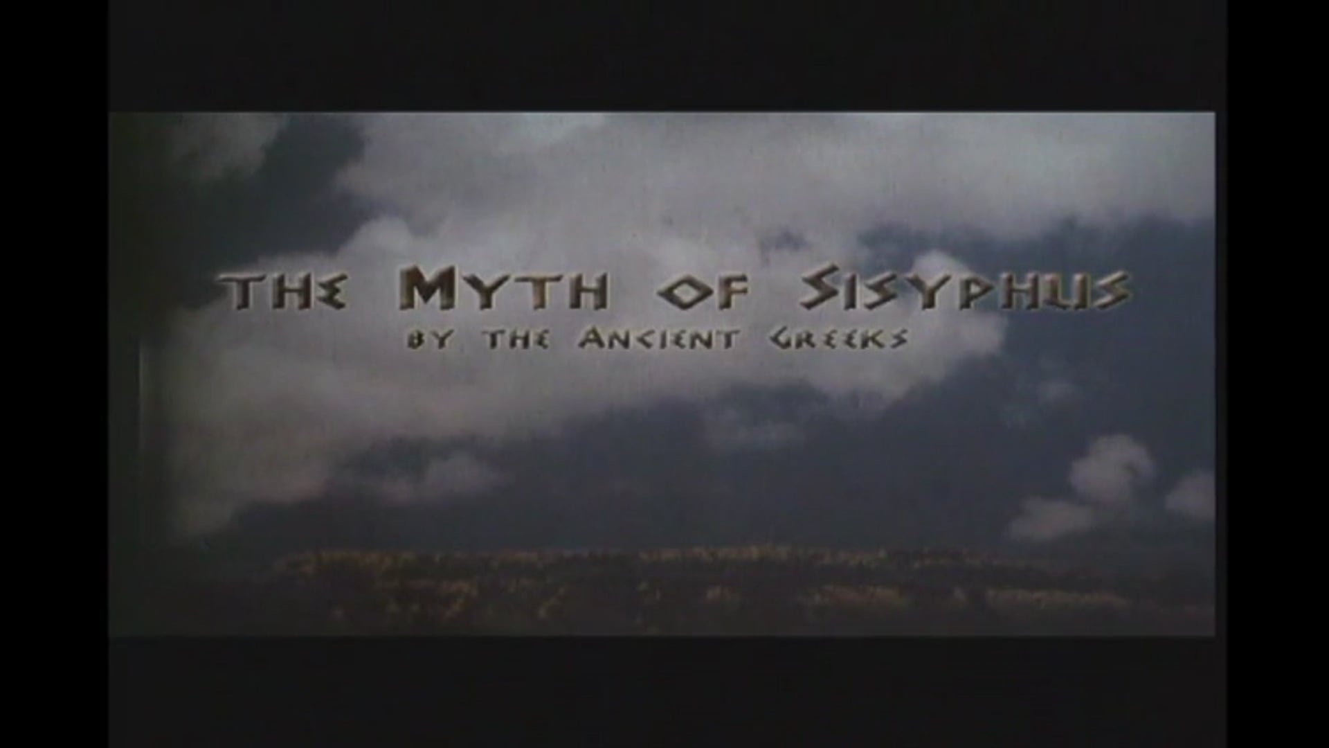 The Myth of Sisyphus