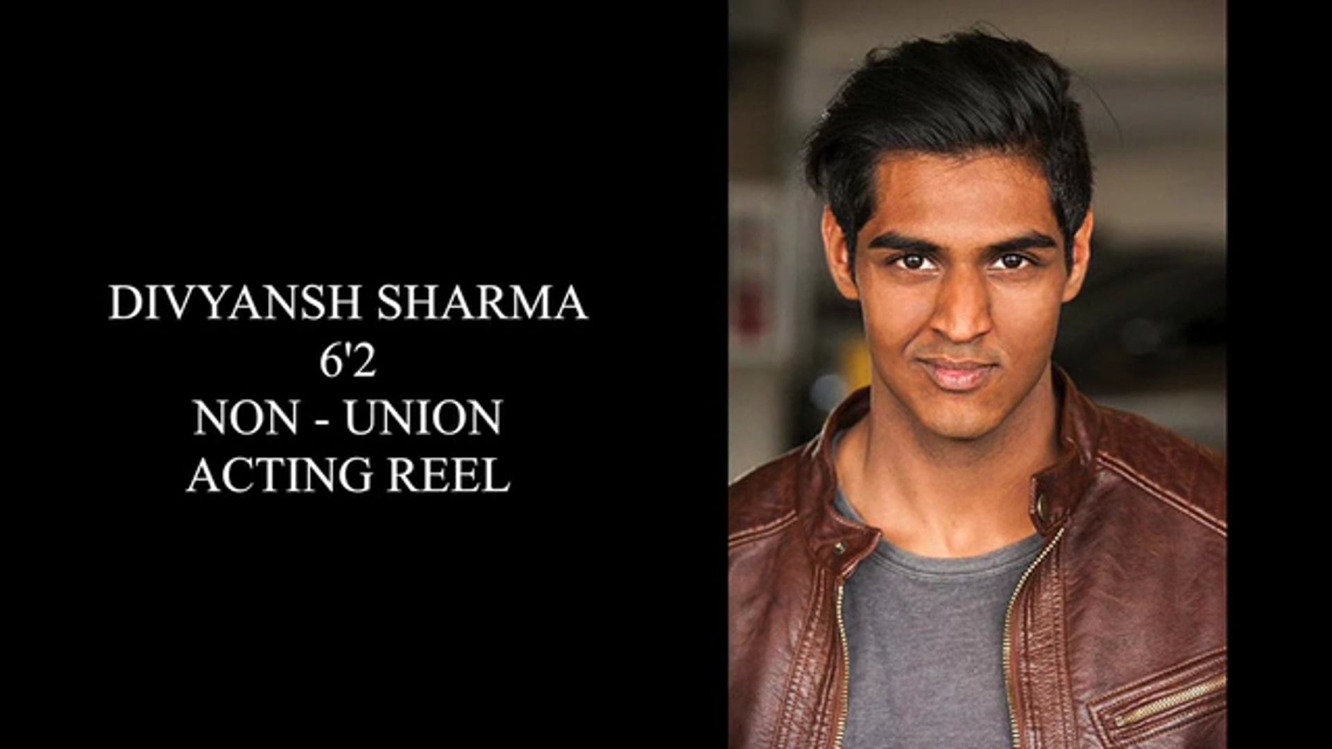 Divyansh Sharma - Acting Demo Reel