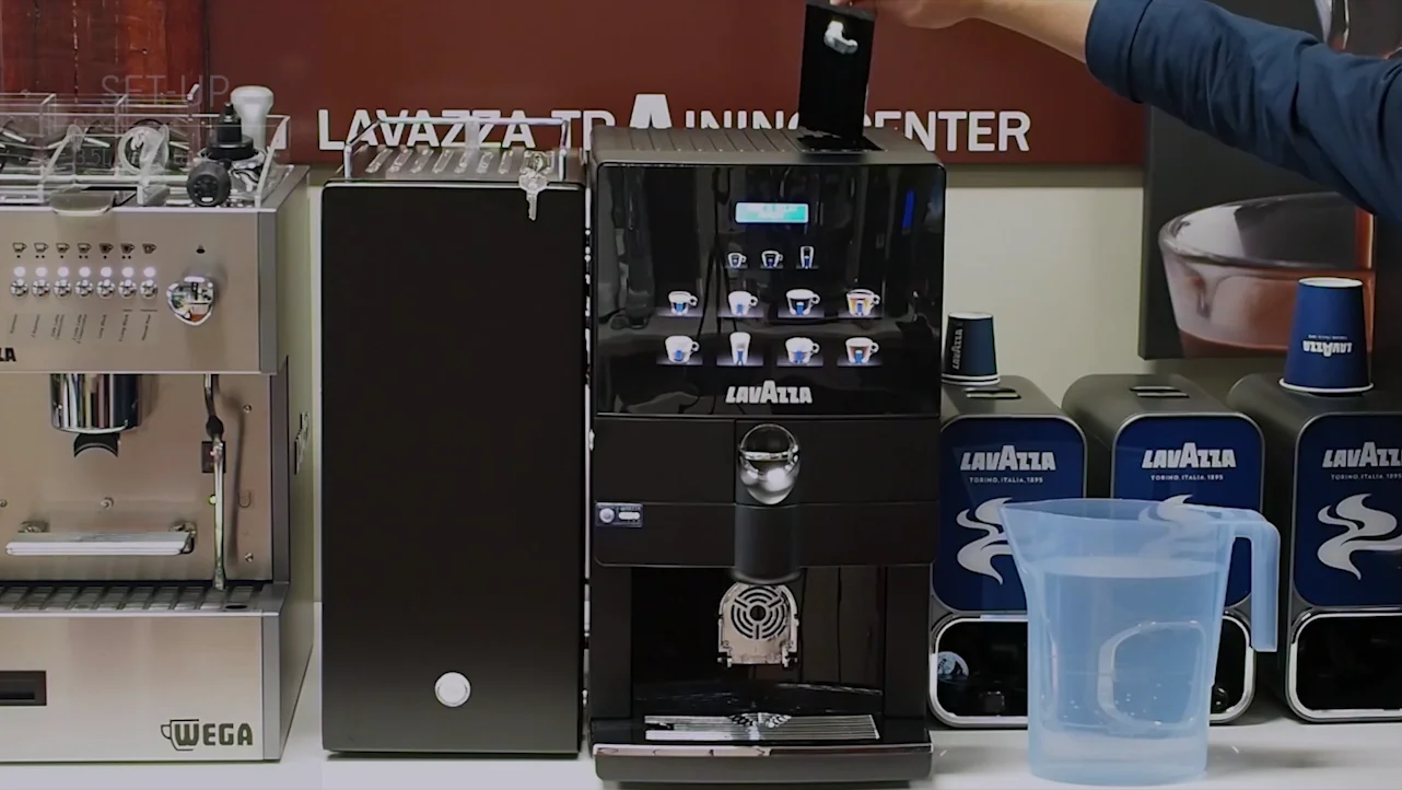Lavazza Blue LB2600 Ebony, Fresh Milk coffee machine on Vimeo