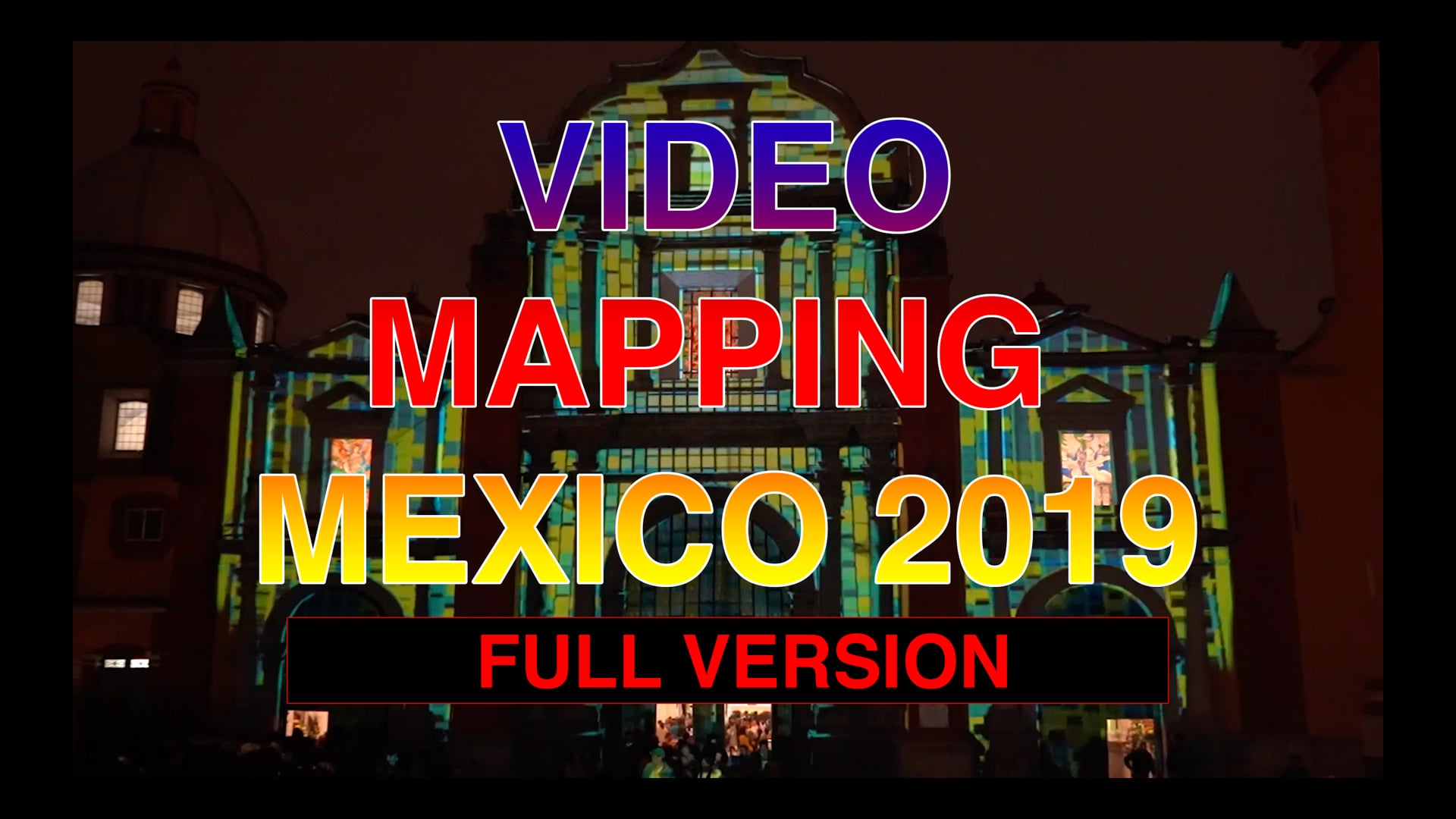 Christmas video mapping. Full version.