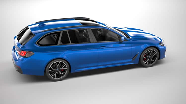 BMW 5-series Touring G31 M-sport 2021 3D Model on Vimeo