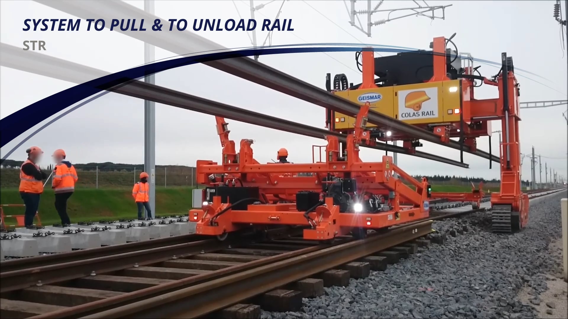 STR - System to pull & to unload rail | Geismar on Vimeo