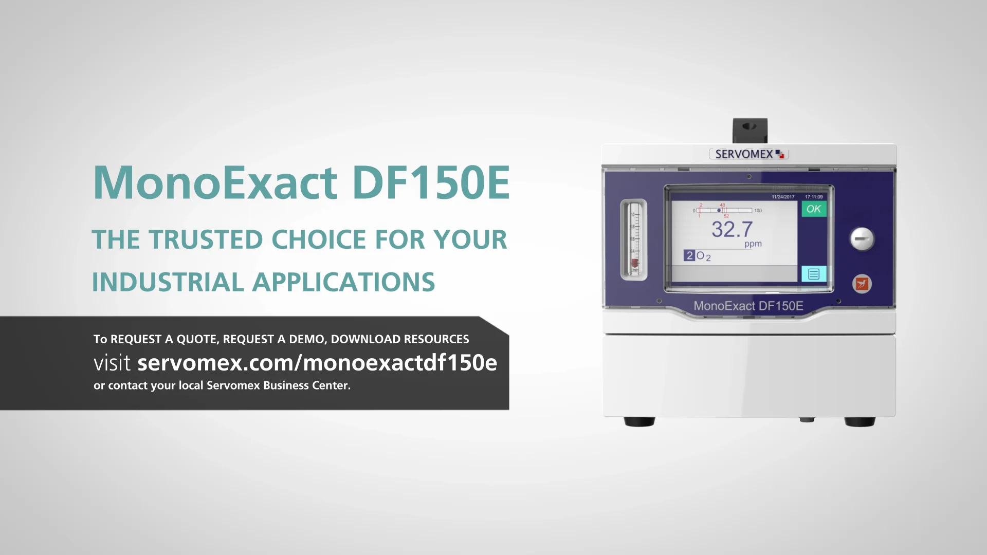 MonoExact DF150E - Coulometric Oxygen Sensor | Servomex
