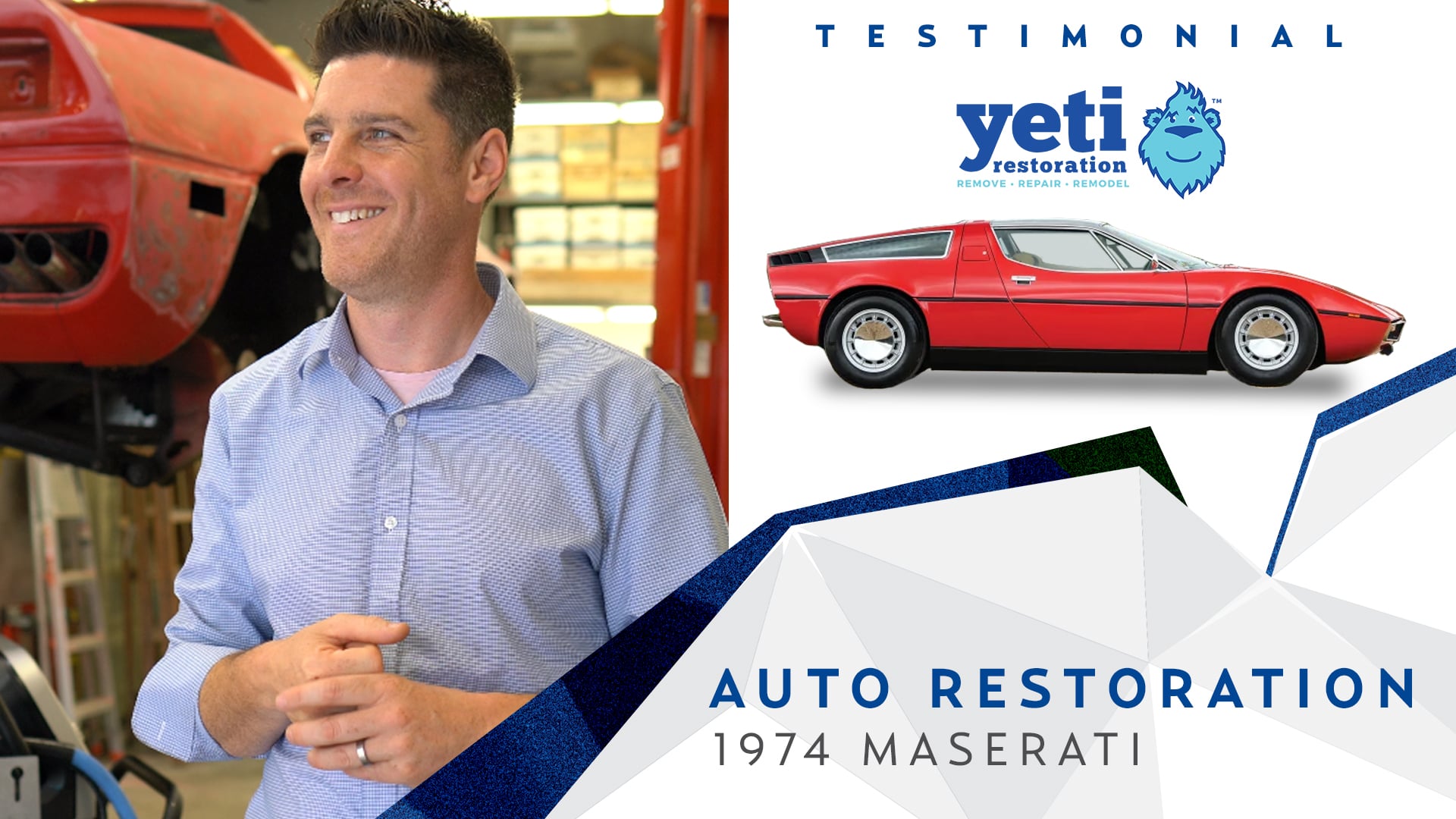 Testimonial - Restoration of a 1973 Maserati