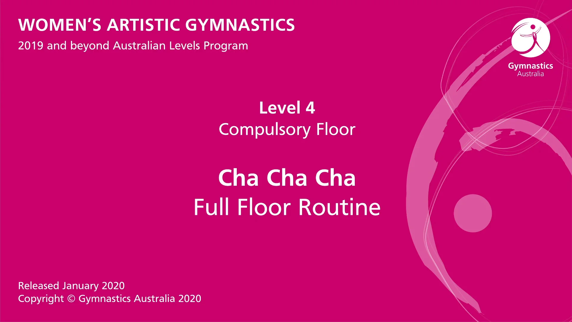 Level 4 Compulsory Floor Cha Cha Cha Full Routine