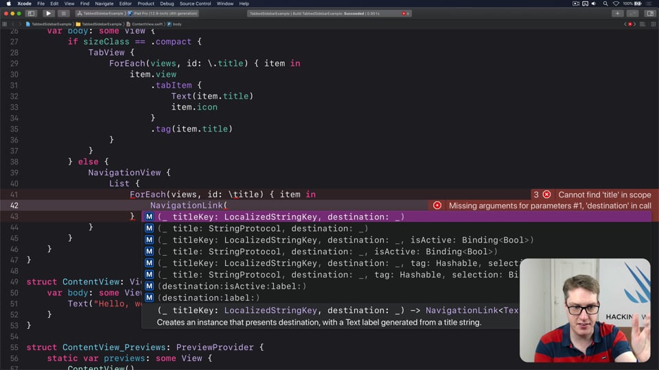Creating a TabbedSidebar that handles both tab view and sidebar