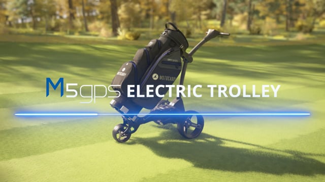 M5 GPS DHC Electric Caddy + Accessories video thumbnail