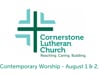 CLC Contemporary Worship, August 1 & 2, 2020