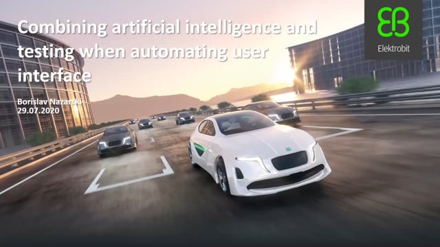 How to use artificial intelligence to automate vehicle user interface tests