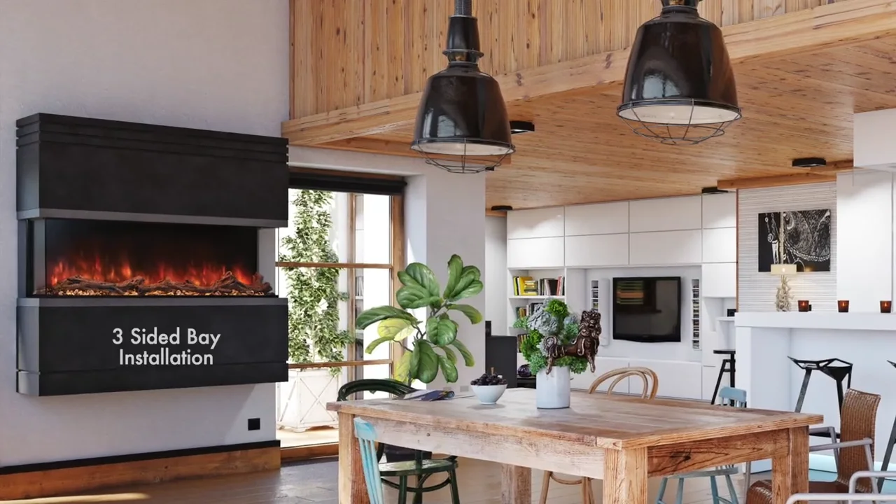 Modern Flames Landscape Pro Multi Sided Built-In 96