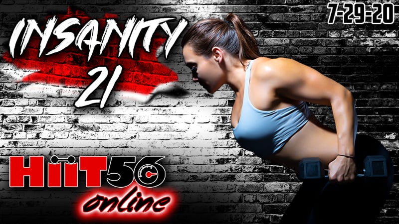 Insanity 21 | Massive Calorie Blast | with Pam | 7/29/20