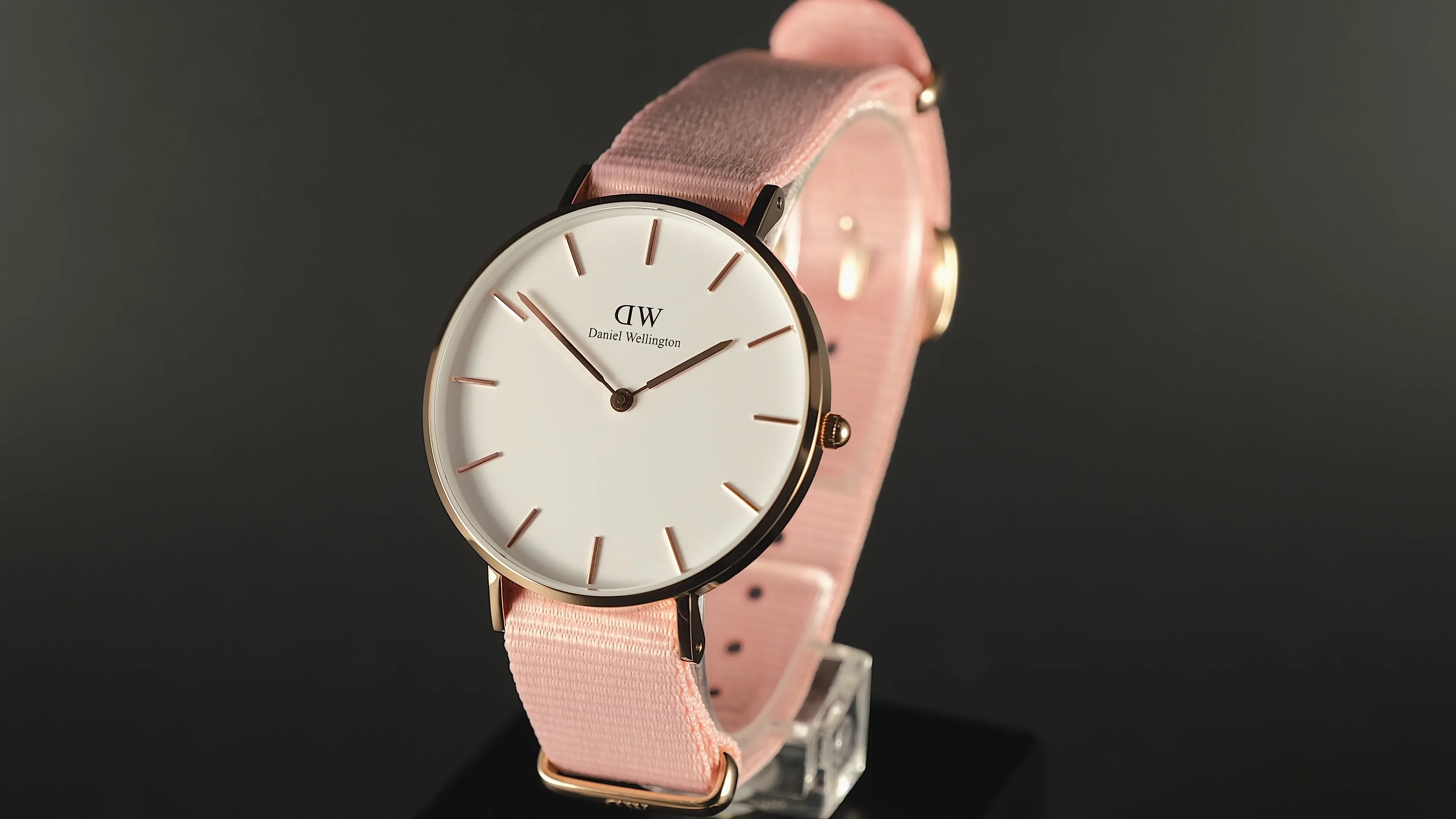 Daniel Wellington -Petite Rosewater roségold white 36mm- DW00100360