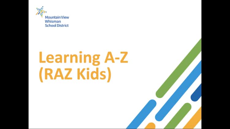 Learning A Z Raz Kids English On Vimeo