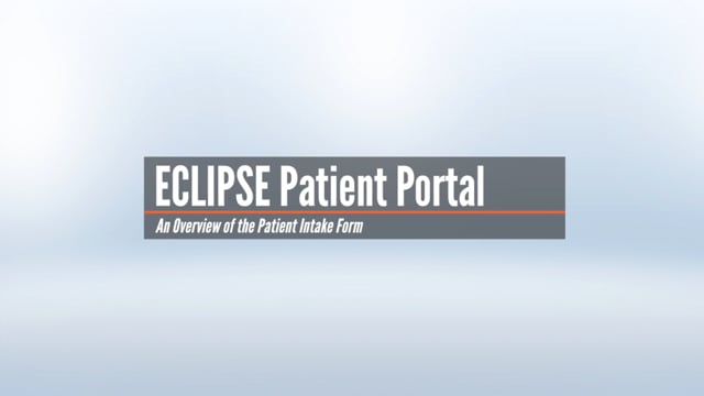 Patient Portal - Intake Form