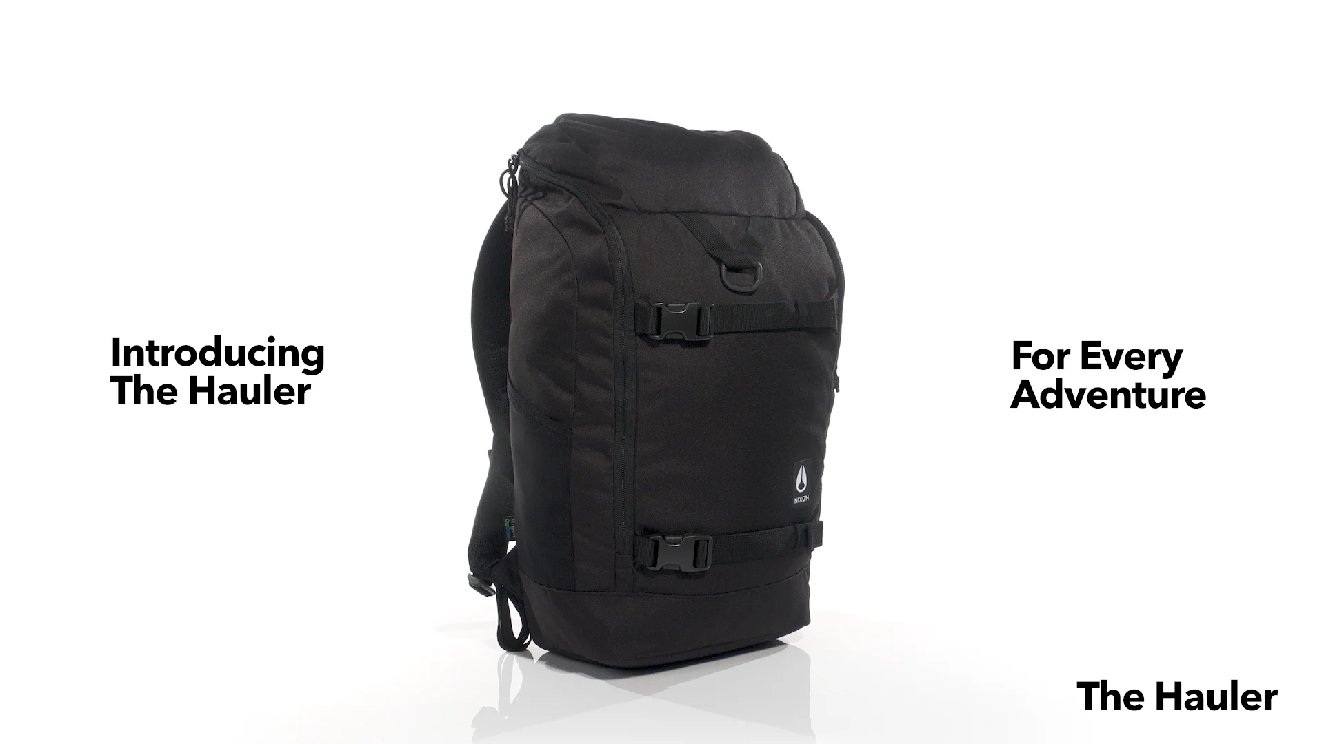 Hauler 25L Backpack | Black | REPREVE Recycled Plastic Bottles