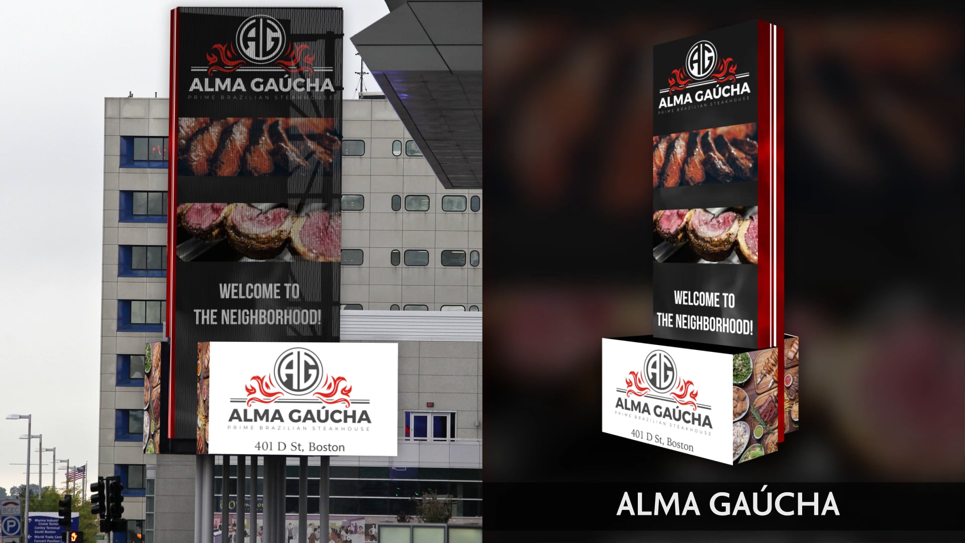BCEC Marquee | Alma Gaucha Welcome