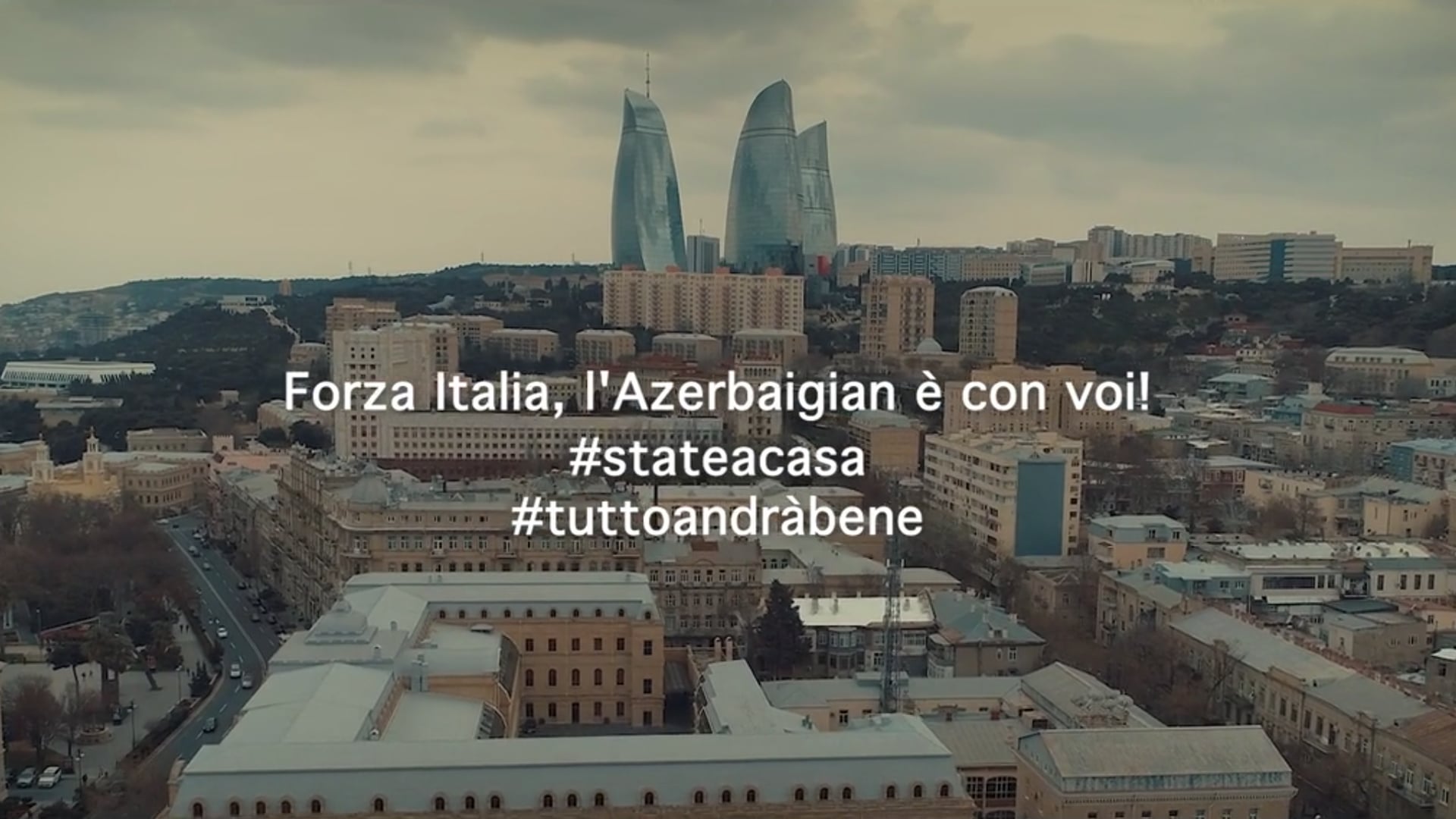 Support video for Italy from Azerbaijan