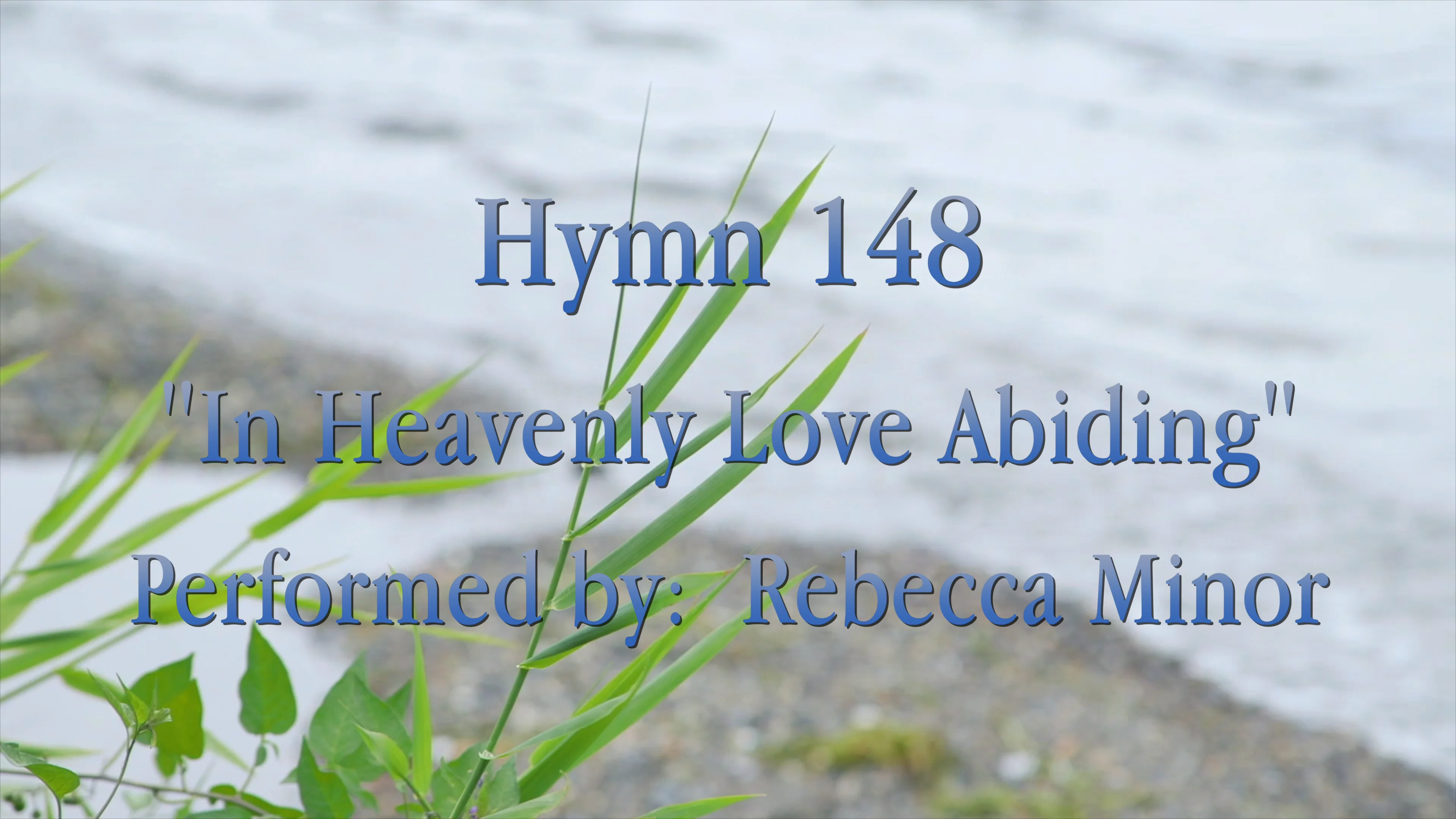 Church Hymnary (4th ed.) 551. In heavenly love abiding