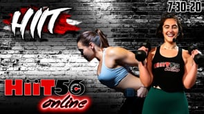 Hiit Class | with Pam & GiGi | 7/30/20