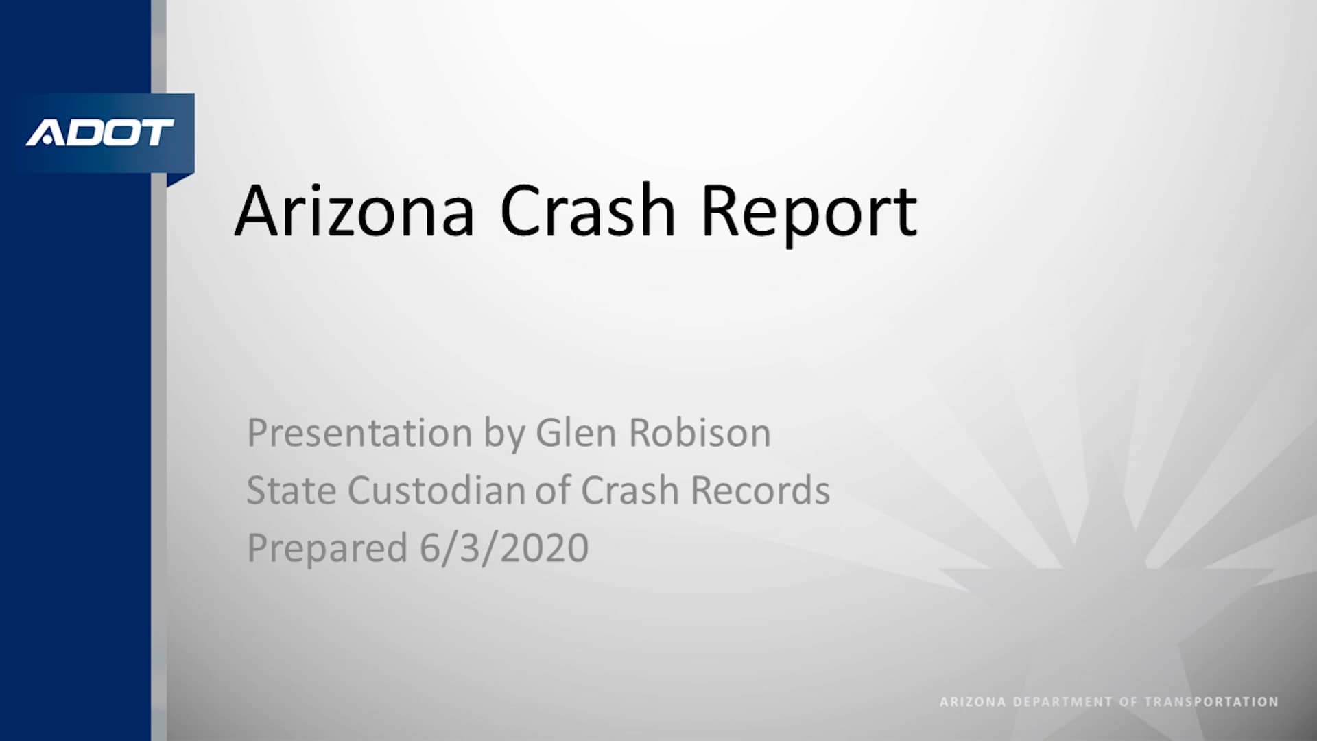 AZ_crash_report_course on Vimeo