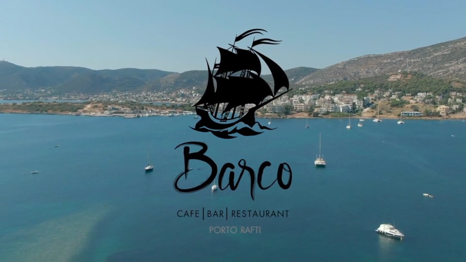 Barco restaurant-bar trailer