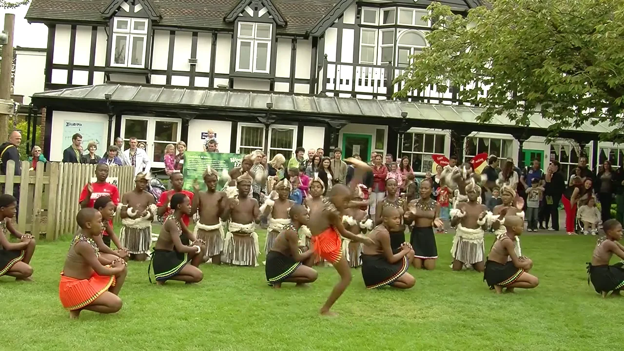 Project Zulu girls - Traditional Zulu Dance at Bristol Zoo