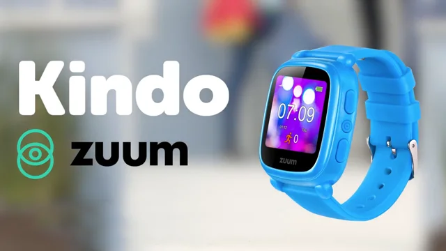 Reloj inteligente 2025 zuum kindo azul