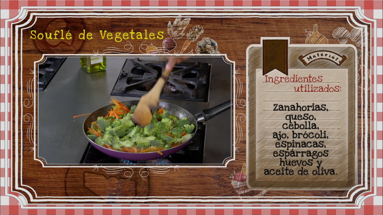 Soufflé de Vegetales