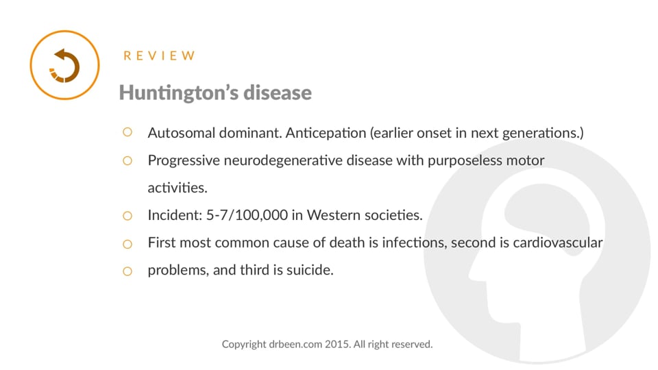 Huntington's Chorea