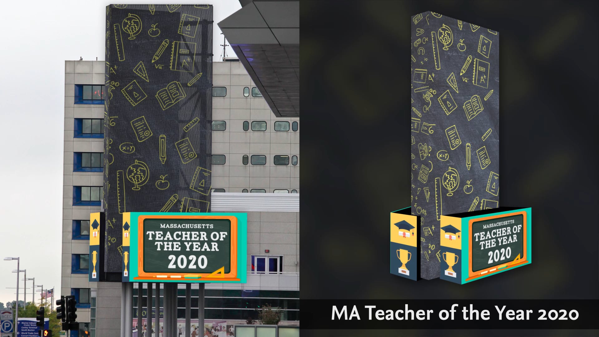 BCEC Marquee | Teacher of the year