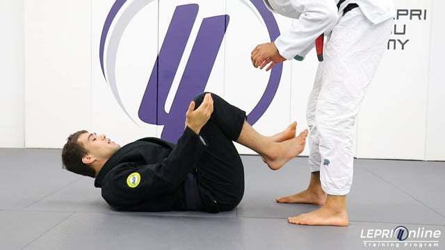 Feet on Hip Control Drill