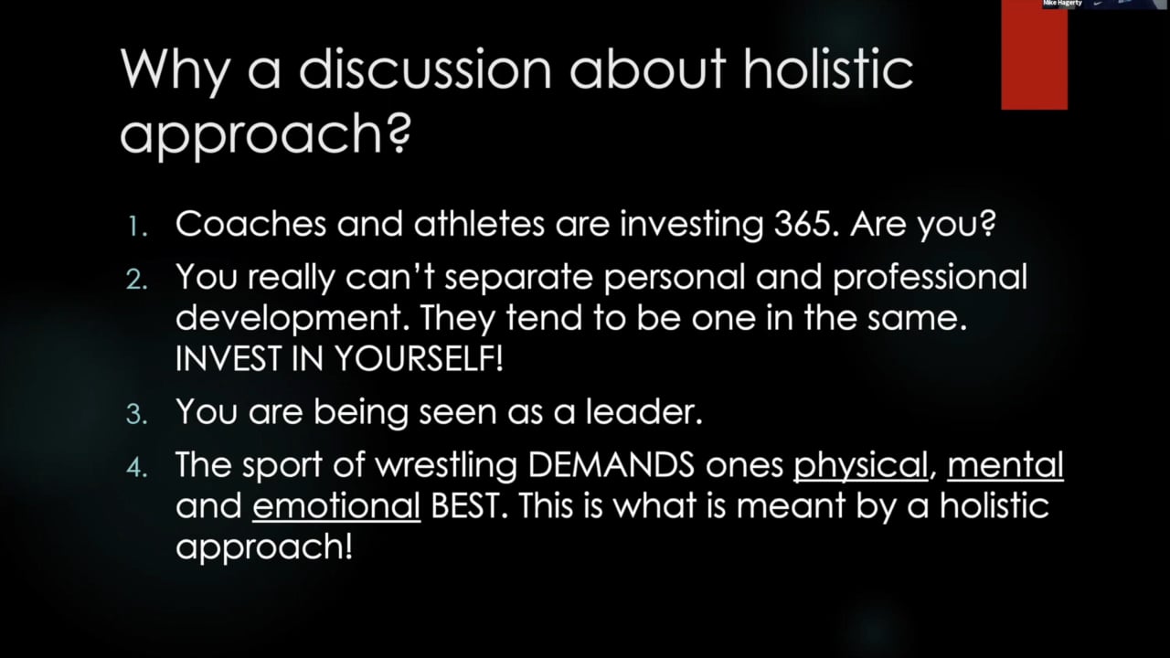 2020 Virtual Convention_Holistic Approach to Officiating_Physical_Mental_Diet_Fitness_More