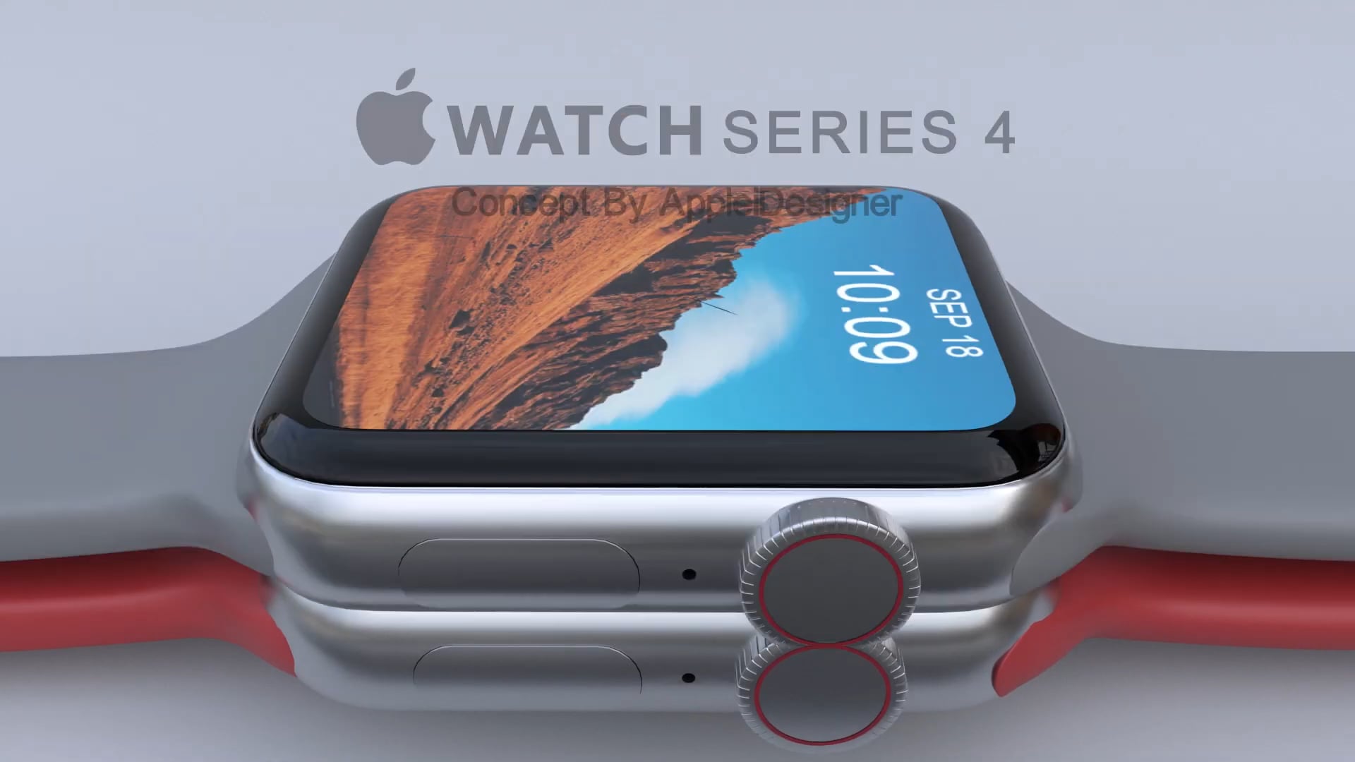 Apple Watch 3D model and Animation