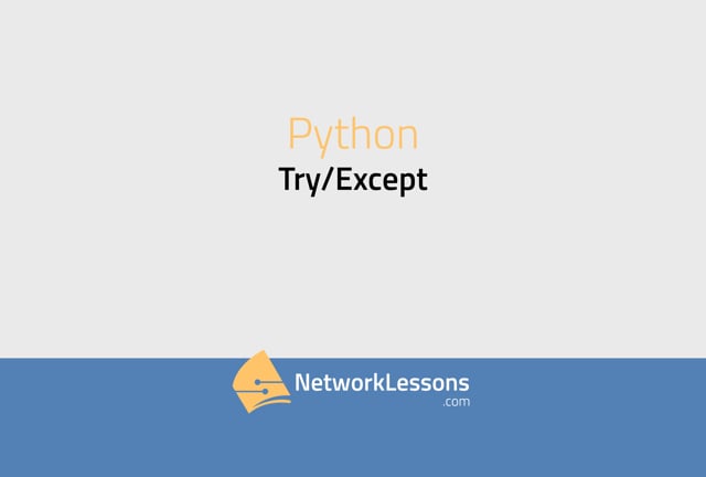 Python Exceptions (TryExcept) - Learn By Example