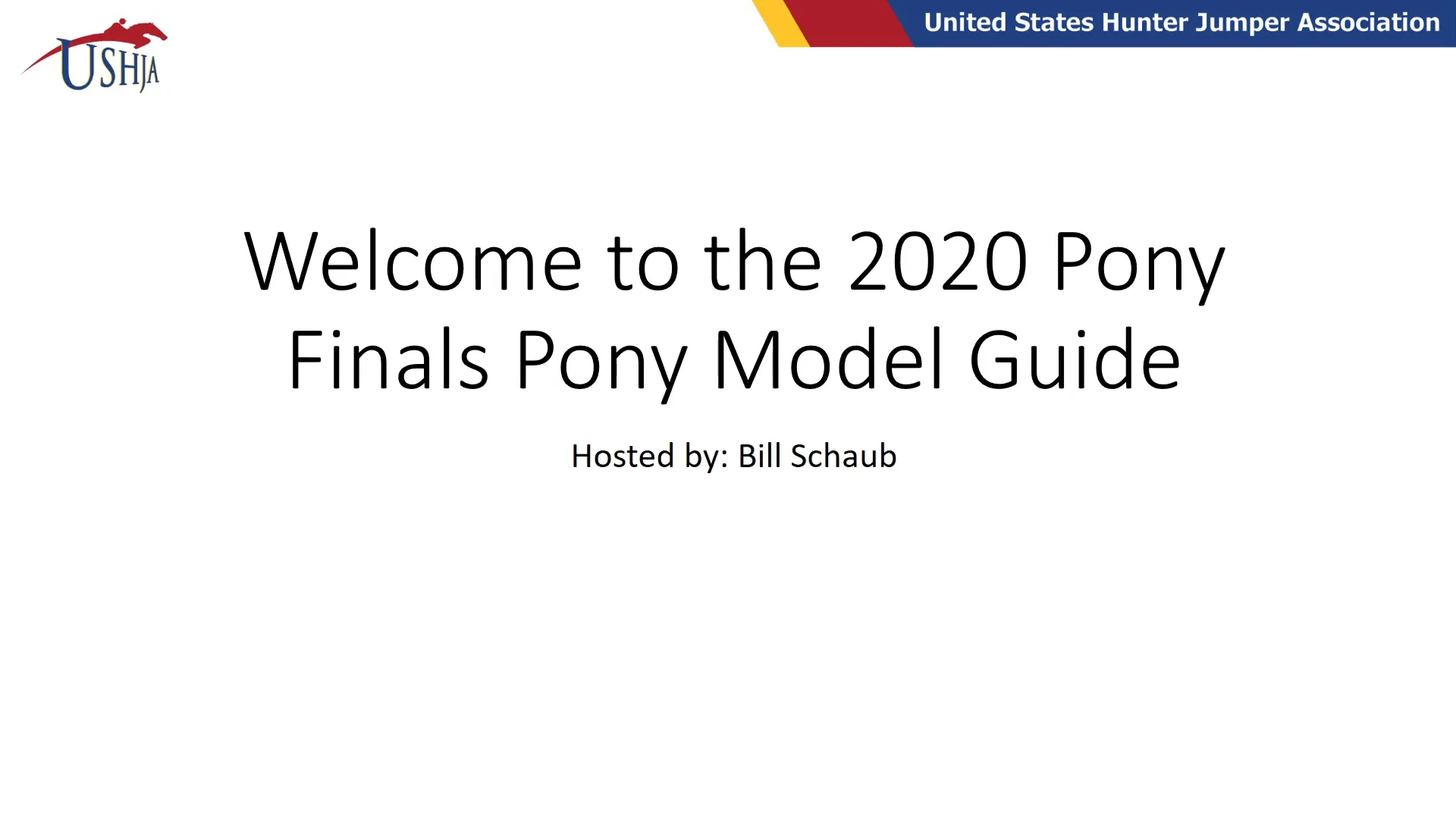 2020 Pony Model Guide on Vimeo