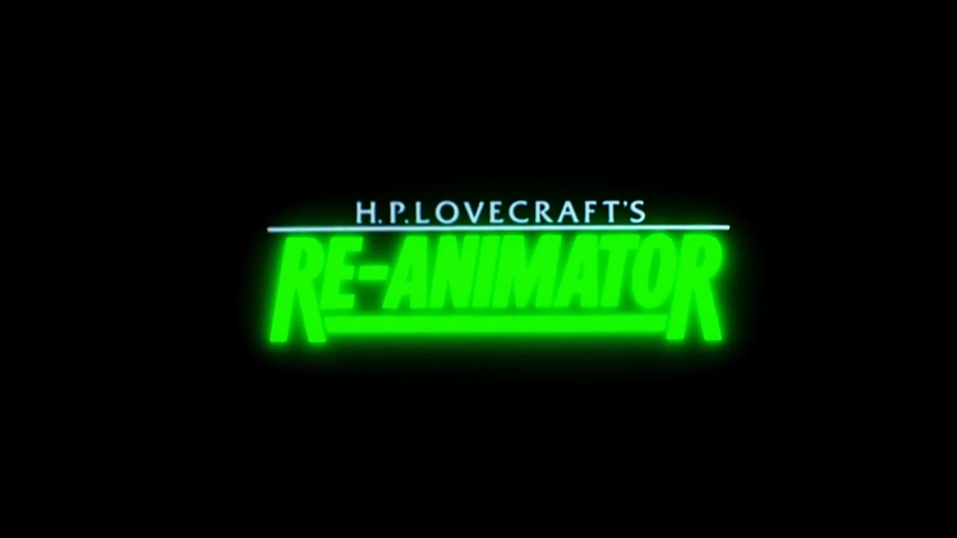 Re-Animator (1985) — Art of the Title