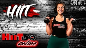 Hiit Class | with GiGi | 7/31/20