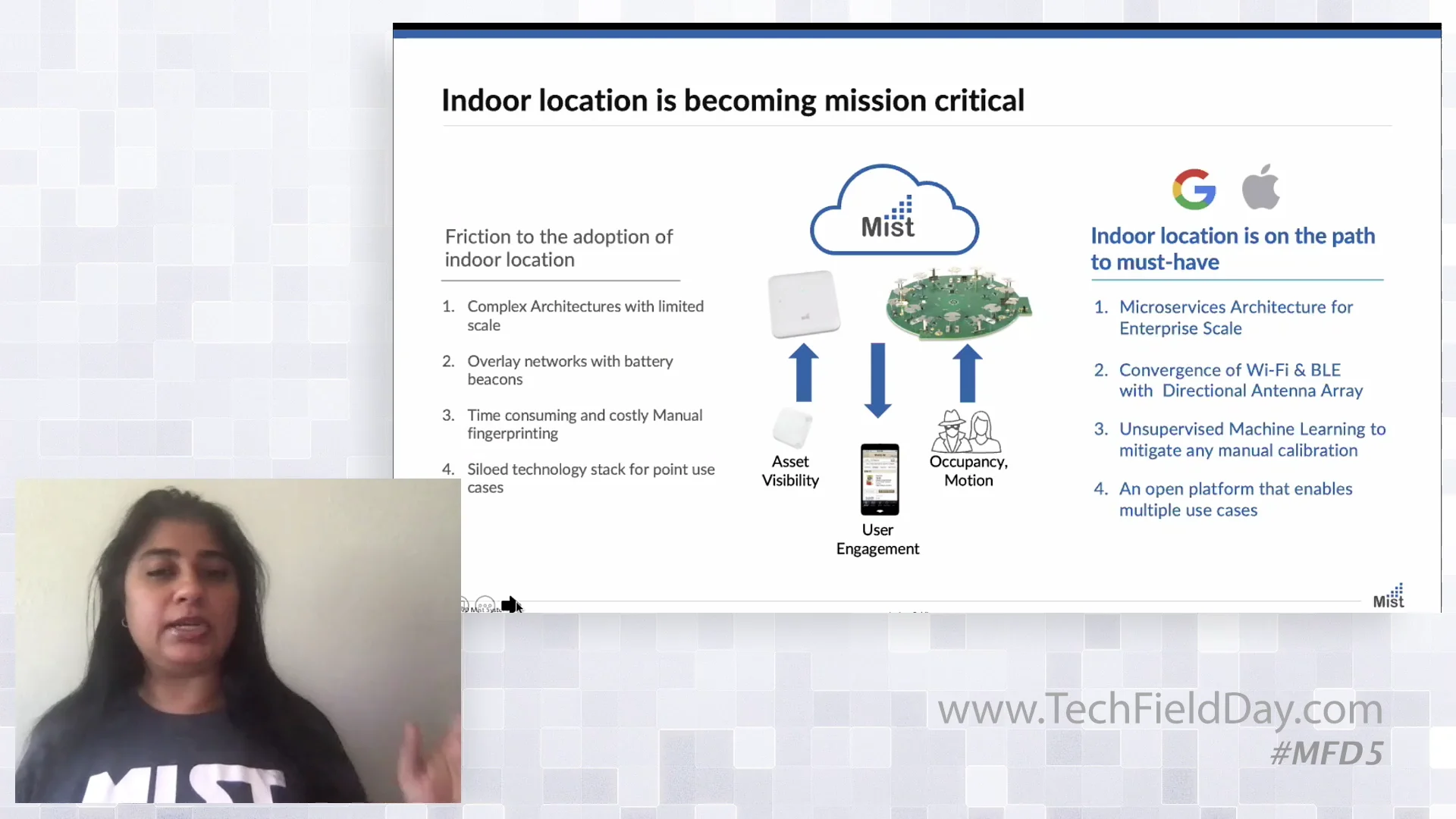 Juniper Mist Contact Tracing with vBLE and Analytics on Vimeo