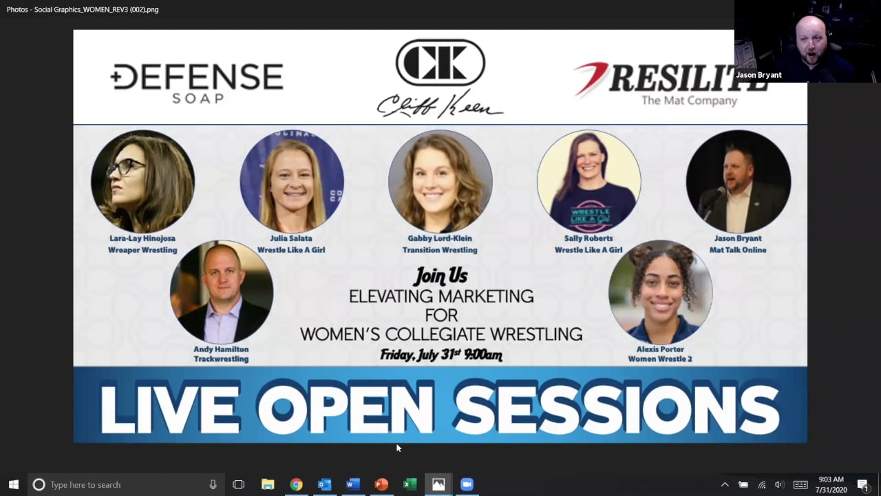 2020 Virtual Convention_Elevating Marketing for Women's Collegiate Wrestling